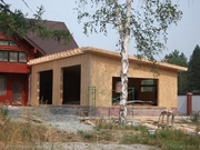 Гараж из СИП панелей